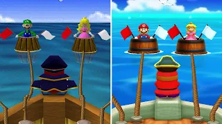 Mario Party: The Top 100 vs Mario Party - All Minigames Comparison (3DS vs N64)