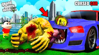 Franklin's New Cursed Killer Car Killed Franklin & Avengers In GTA 5 ! | GTA 5 AVENGERS