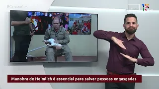 Manobra de Heimlich é essencial para salvar pessoas engasgadas | CONEXÕES