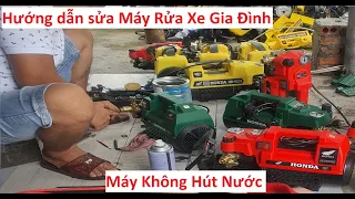 Xử Lý Máy rửa xe Không Hút Nước_ xử lý sự cố Máy rửa xe gia đình