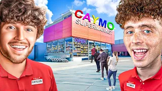 We Opened A MEGA SUPERMARKET..