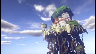 Minecraftで天空の城ラピュタ世界を再現してみた☆（最終回2/2）Castle in the Sky(Laputa: The Flying Island)" in Minecraft #06