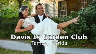 Wedding at Davis Island Garden Club, Tampa, FL