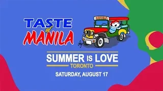 Taste of Manila Artist Reveal