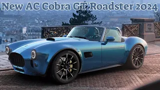 First Dynamic Demonstrations and Experience Drives with the Stunning | New AC Cobra GT Roadster 2024