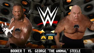 WWE 2K24 Booker T vs. George "the Animal" Steele: Attitude Era, April 25, 2024