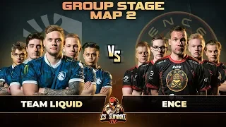 Liquid vs ENCE, Map 2 Dust 2 - cs_summit 4: Group Stage