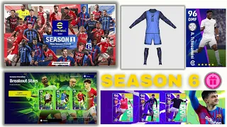 What Is Cpming in Season 6 Official Release Date, New Campaign, Packs & Changes in eFootball 2024 🤩🔥