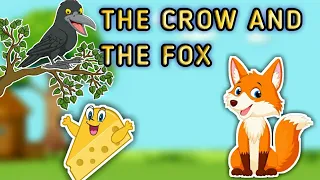 The Crow and The Fox Story | Never Deny the fact | English moral stories Lyrical | fairy tales