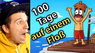 Paluten REAGIERT auf WAS wenn du auf einem Floß mitten im Ozean treibst