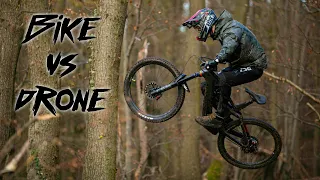 Bike vs Drone - Cube Stereo Hybrid 160 HPC TM