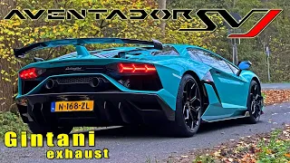 Lamborghini Aventador SVJ Gintani | 334KMH 209MPH REVIEW on AUTOBAHN