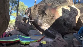 Albarracin Bouldering - Arrastradero - Ramstein 7B/V8