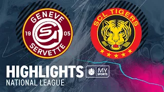 Genève-Servette HC - SCL Tigers 3-2 (1-1; 0-1; 1-1)