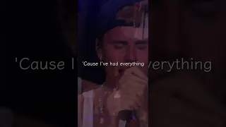 [Live] Lonely - Justin Bieber（Lyrics）