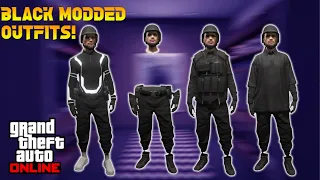 GTA 5 How To Get Multiple Black Joggers Modded Outfits All at ONCE! 1.65! (GTA 5 Clothing Glitches)