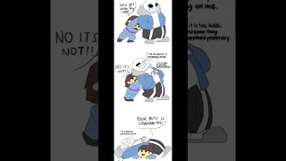 Undertale Sans Annoys Frisk Comic Dub