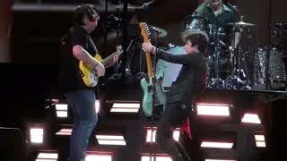 Clay plays guitar on stage with Green Day @ Truist Park - July 27, 2021