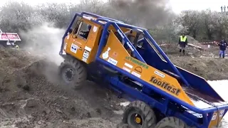 Tatra 6x6 Truck Trials, tough muddy terrain off road