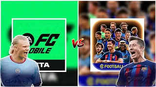 EA SPORTS FC MOBILE Vs eFOOTBALL MOBILE 2023 COMPARISON: GRAPHICS, ANIMATION, CELEBRATIONS...