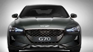 Genesis G70 новый конкурент Audi A4 и BMW 3 серии?