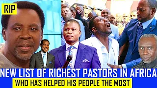 Top influential and rich pastors in Africa. After TB Joshua's death, here are the Top 10