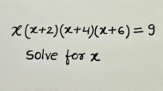 Germany - Math olympiad problem |A nice algebraic equation to solve#matholympiad