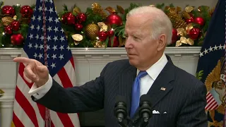 WATCH LIVE: President Biden delivers remarks on recent detection of Omicron COVID-19 variant