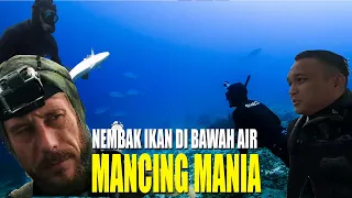 MANCING MANIA DI JAWA TIMUR: NEMBAK IKAN DI BAWAH LAUT SAMA CEPY YANWAR