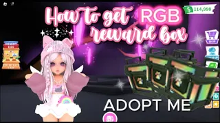 How to get free RGB reward box in Adopt Me Roblox