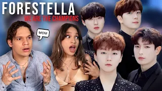 The World Needs Forestella | Waleska & Efra react to Forestella - We Are The Champions