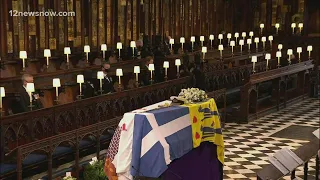 Nation says goodbye to  Prince Phillip in ceremony at Windsor Castle