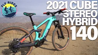 2021 Cube Stereo Hybrid 140 HPC Race Electric Mountain Bike Review -- One of 2021's Best eMTBs!