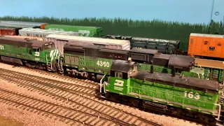 Part 85 - BN Train action highlights from Soundrails 2024