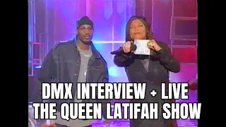 DMX interview + Live The Queen Latifah Show