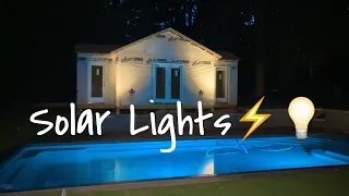 How To Install Solar Landscape Lighting