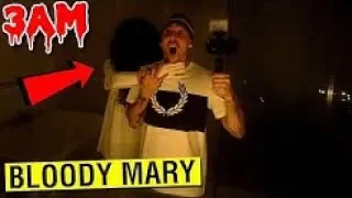 GONE WRONG BREAKING ALL! THE RULES OF THE BLOODY MARY CHALLENGE AT 3AM!! SHE CAME TO MY HOUSE