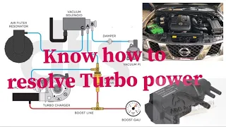 How to replace Navara D40 Turbo Solenoid Valve | lack of turbo power with live test