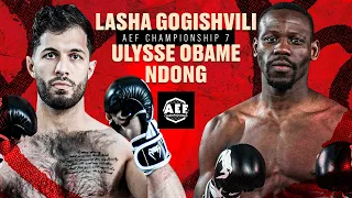 Lasha Gogishvili VS Ulysse Obame Ndong | AEF7 | MMA