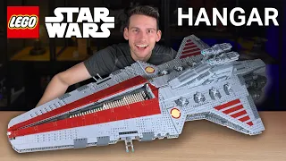 ES IST SOWEIT! Die GRÖSSTE Venator-ERWEITERUNG 😨 LEGO 75367 Hangar-Upgrade (Forged in Lego)