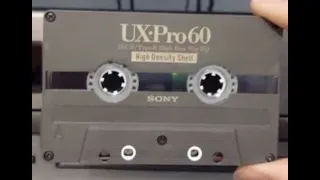 1992 Sony UX Pro 60 - A Premium Type II Cassette- Performance Test