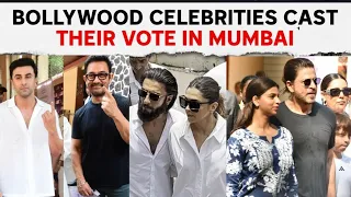 Don't Miss Bollywood Stars Casting Their Votes! | #shahrukh #amitabhbachchan #bollywood #hrithik