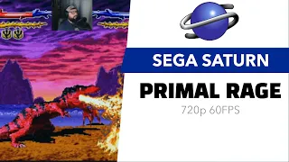 SEGA SATURN | Primal Rage Playthrough - Diablo Part 1 (gamesushi)