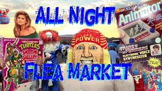 Toy Hunting at Wheaton's All Night Flea Market August 2023
