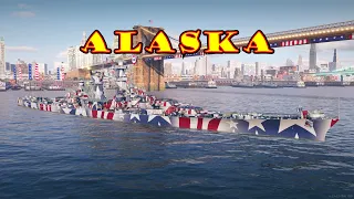 Meet The Alaska! Legendary Tier American Super Cruiser (World of Warships Legends Xbox One X) 4k