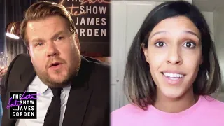 James Corden Gets a Lesson on White Privilege