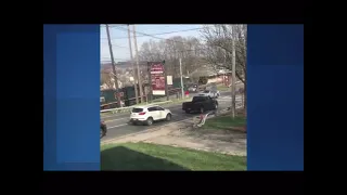 Another view of a train hitting a truck in Haverstraw, NY (This is just to add to a￼ Playlist)