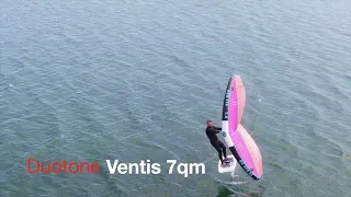 Duotone Ventis 7qm Leichtwind WINGfoil Test 2023