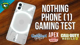 Nothing Phone (1) Gaming Test | Genshin Impact, Apex Legends & COD: Mobile