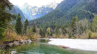 Epic Hike and Views,  Water Falls in Sasquatch Country.